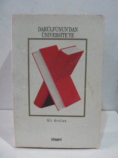 Darülfünun'dan Üniversite'ye